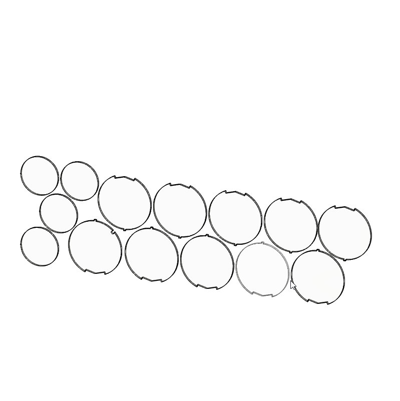 C172 Glass "Lenses" Set for Instruments - Image 2